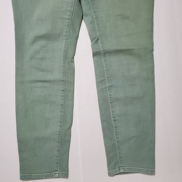 Universal Thread Target Mid-Rise Skinny Stretch Ankle Jeans LIght Green 10/30R - Picture 7 of 9